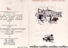 COMPANIE GENERALE TRANSLATANTIQUE CARTON DU MENU  (3)